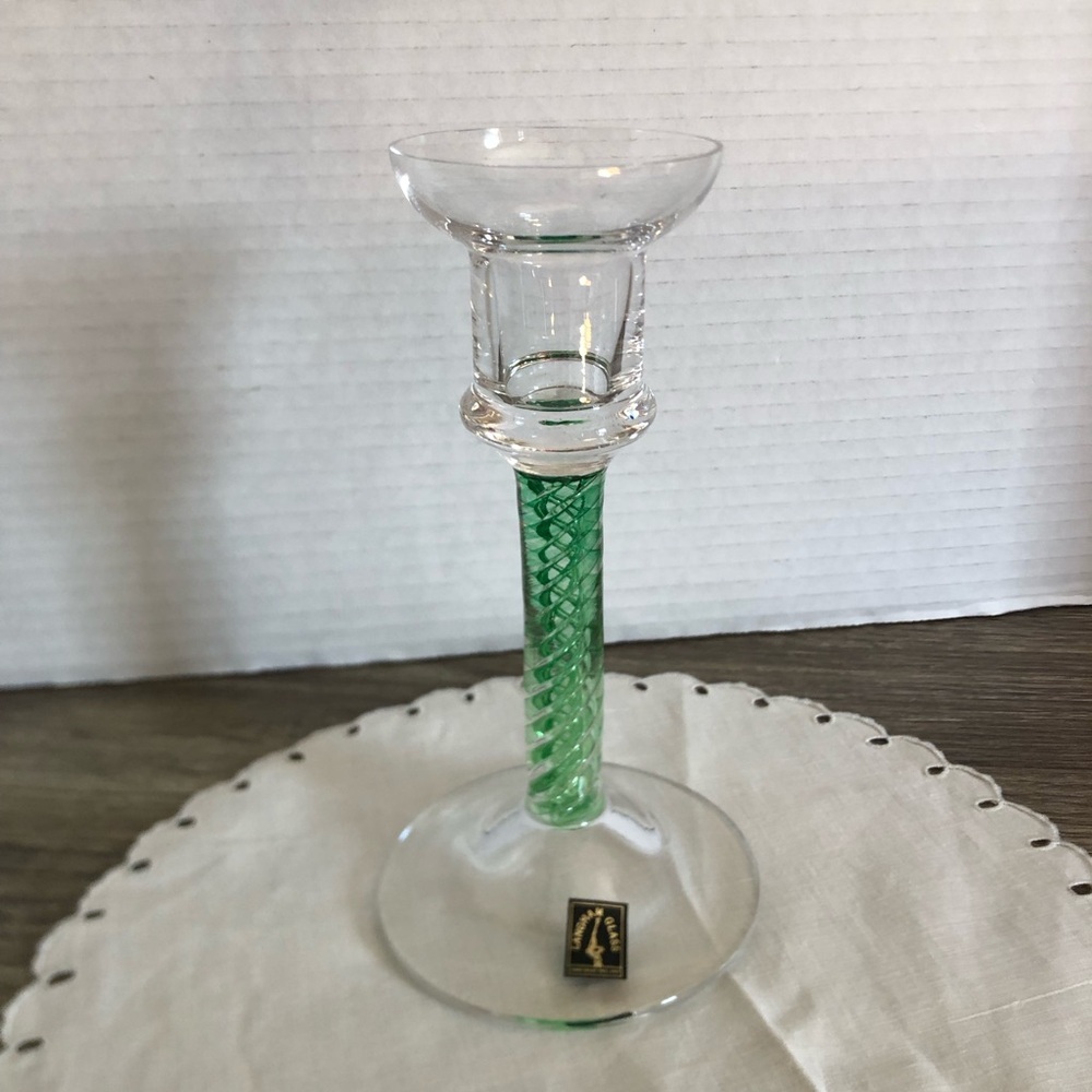 Langham Glass Olde English Candlestick